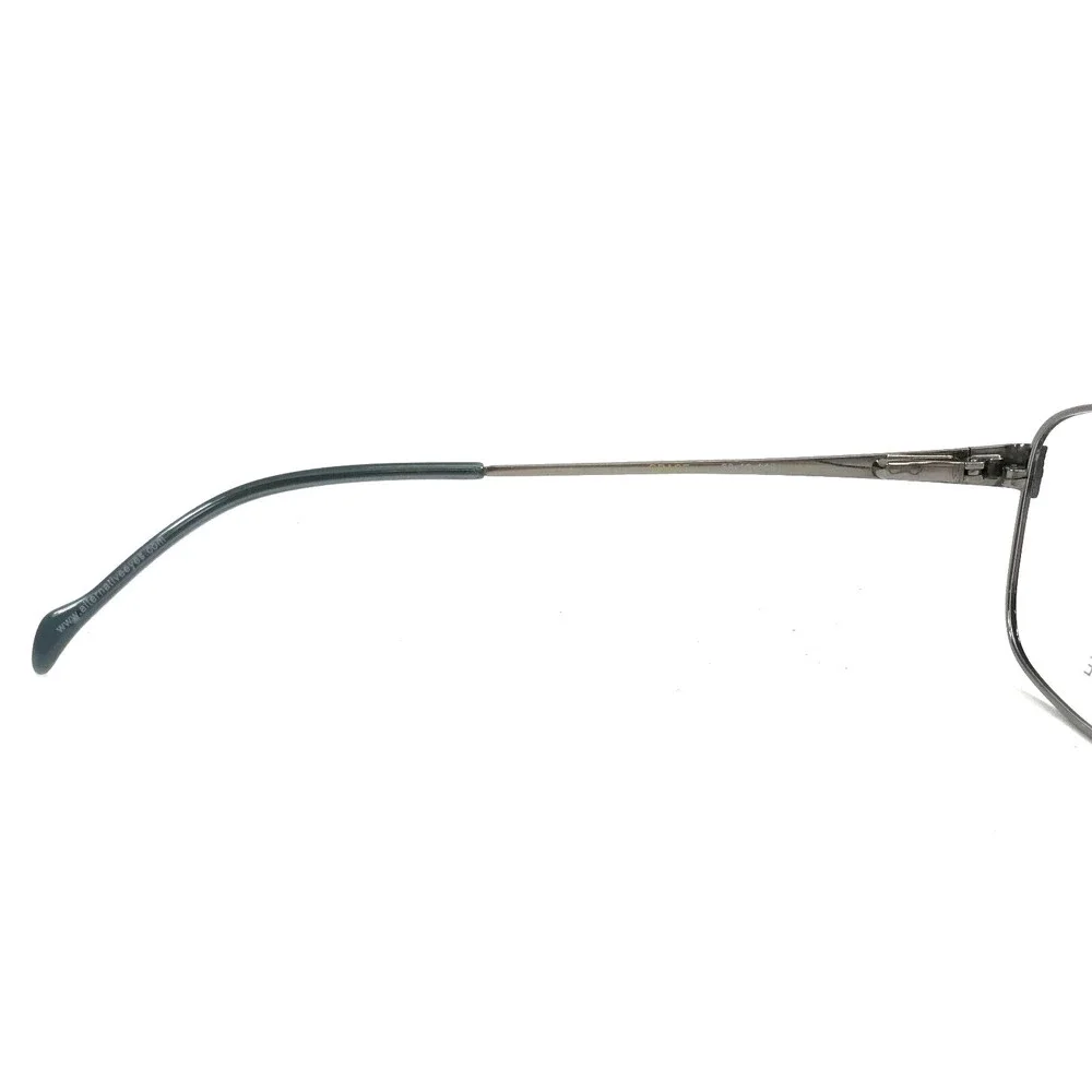 Grace Eyeglasses Frames QUEEN 8088 C1 Black Gray Rectangle Titanium 58-16-145
